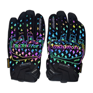 GUANTES MADMOTOR CON REFLECTIVO MULTICOLOR