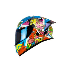 Casco Integral Shaft Sh 526sp evo Cartoon Network VERSION Cow and Chiken Talla XL