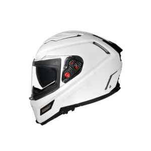 CASCO INTEGRAL SMK BLANCO BRILLO