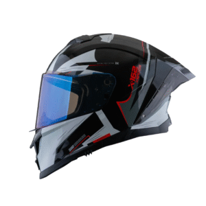 CASCO INTEGRAL X-SPORTS X-162 MAVERIX NEGRO BLANCO BRILLANTE