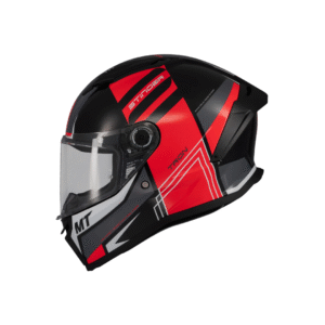 CASCO INTEGRAL MT STINGER 2 TRON ROJO/NEGRO BRILLO