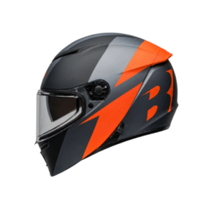 CASCO INTEGRAL BELL HELMETS LITHIUM SHEAR GRIS NARANJA