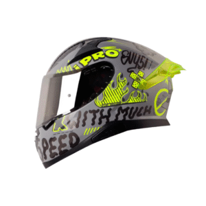 CASCO INTEGRAL SHAFT PRO SERIES 612 DV EVO GRIS AMARILLO NEON BRILLANTE